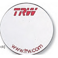 Round Acrylic Mirror Button/ Magnet (2 1/4")